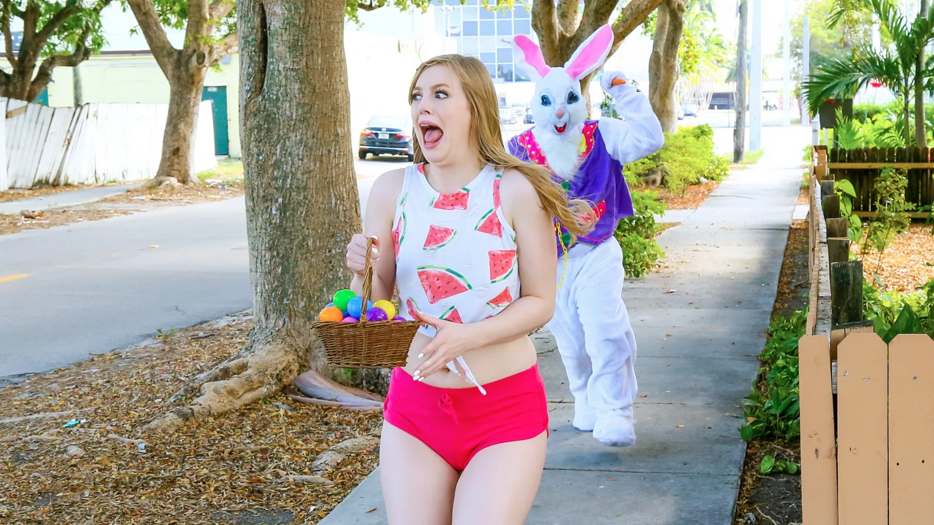 Stealing from the Easter Bunny's Basket - Stranded Teens